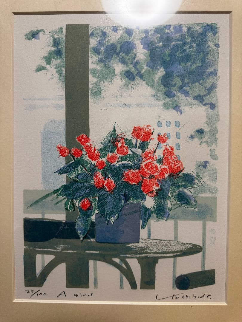 ✨世界で100枚しかない希少作品✨シルクスクリーン版画 ~ A wind ~