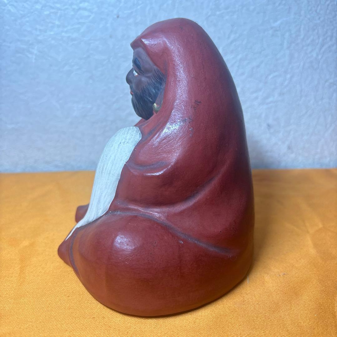 陶芸 置物 春画人形 達磨・だるま 美人裏絵置物風俗艶人形 美術品