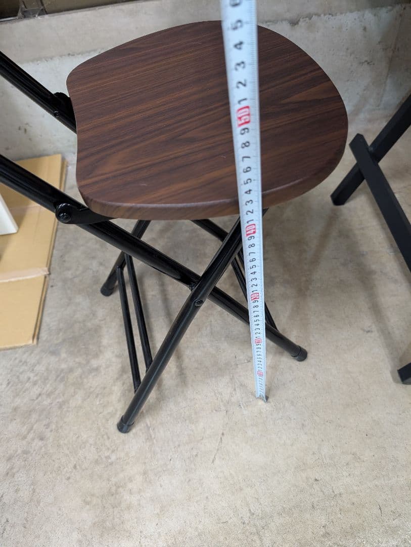 折畳みテーブル・チェア2脚set +3,000円 キッチンラック+5,000円