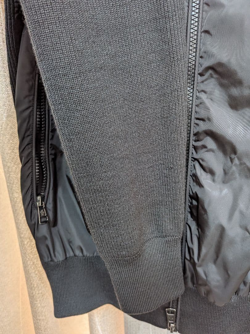 MONCLER モンクレール ニット切り替え トリコットカーディガン