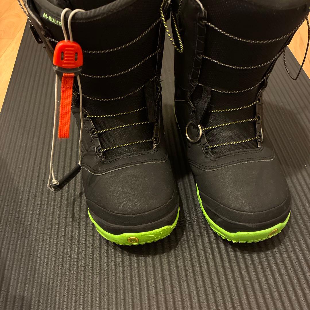 Burton スノーボードブーツ ブラック/グリーン