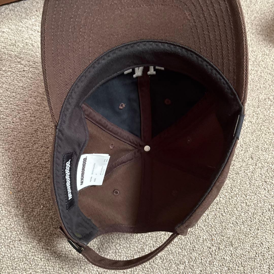 25ss NEIGHBORHOOD ベースボールキャップ ブラウン F - メルカリ