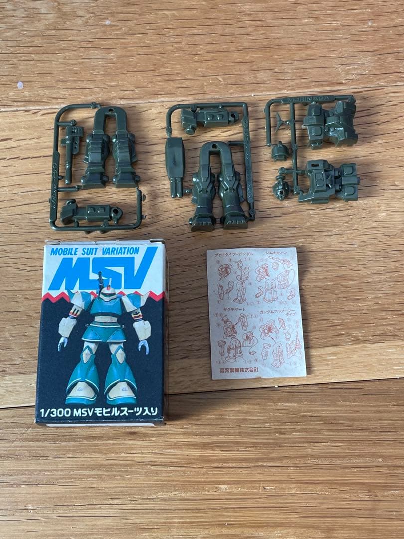 森永チョコスナック 機動戦士ガンダム 6個セット ④ 食玩 プラモデル 1