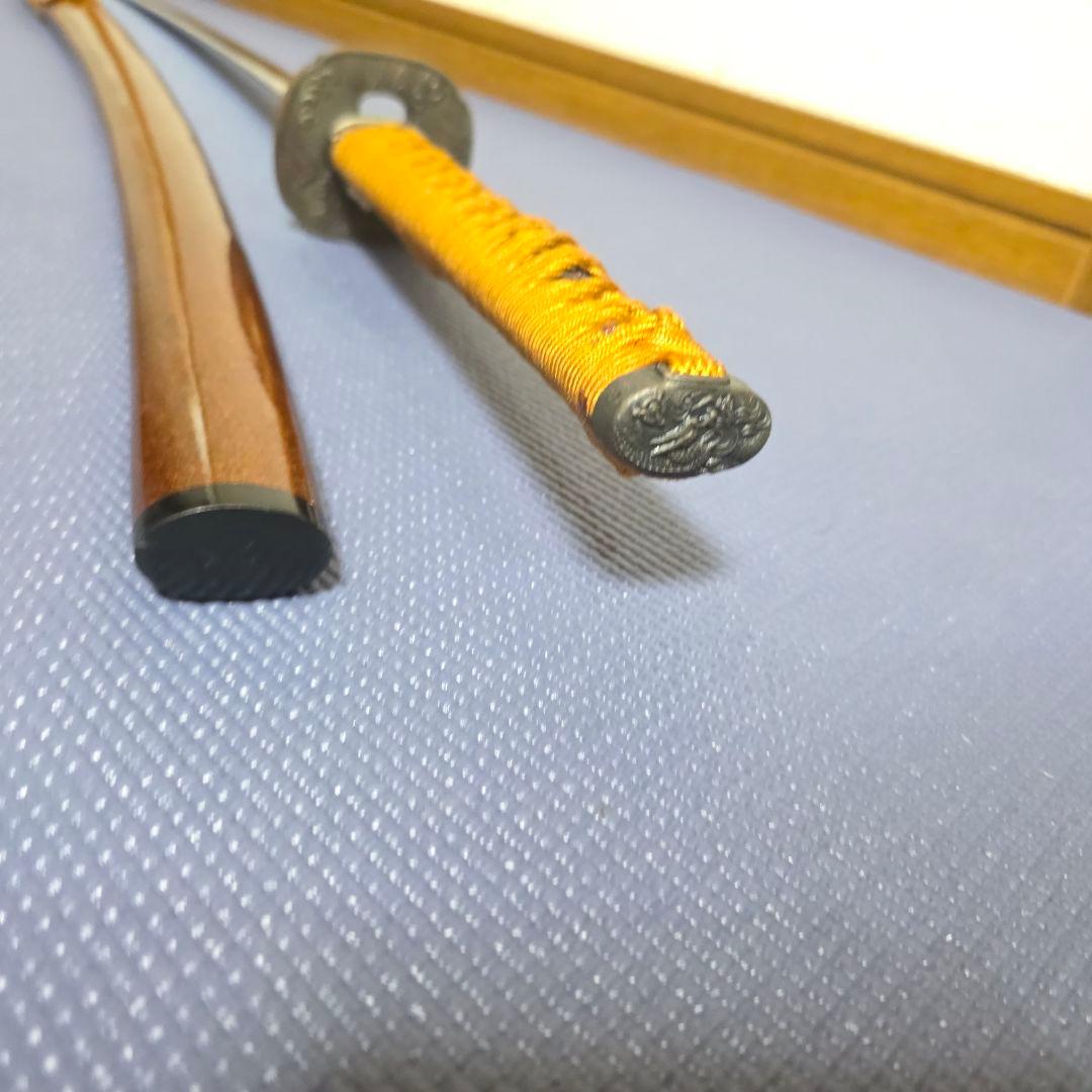 274】【美品】居合い刀　模造刀 刀 刀剣 全長約105cm 刀身74cm