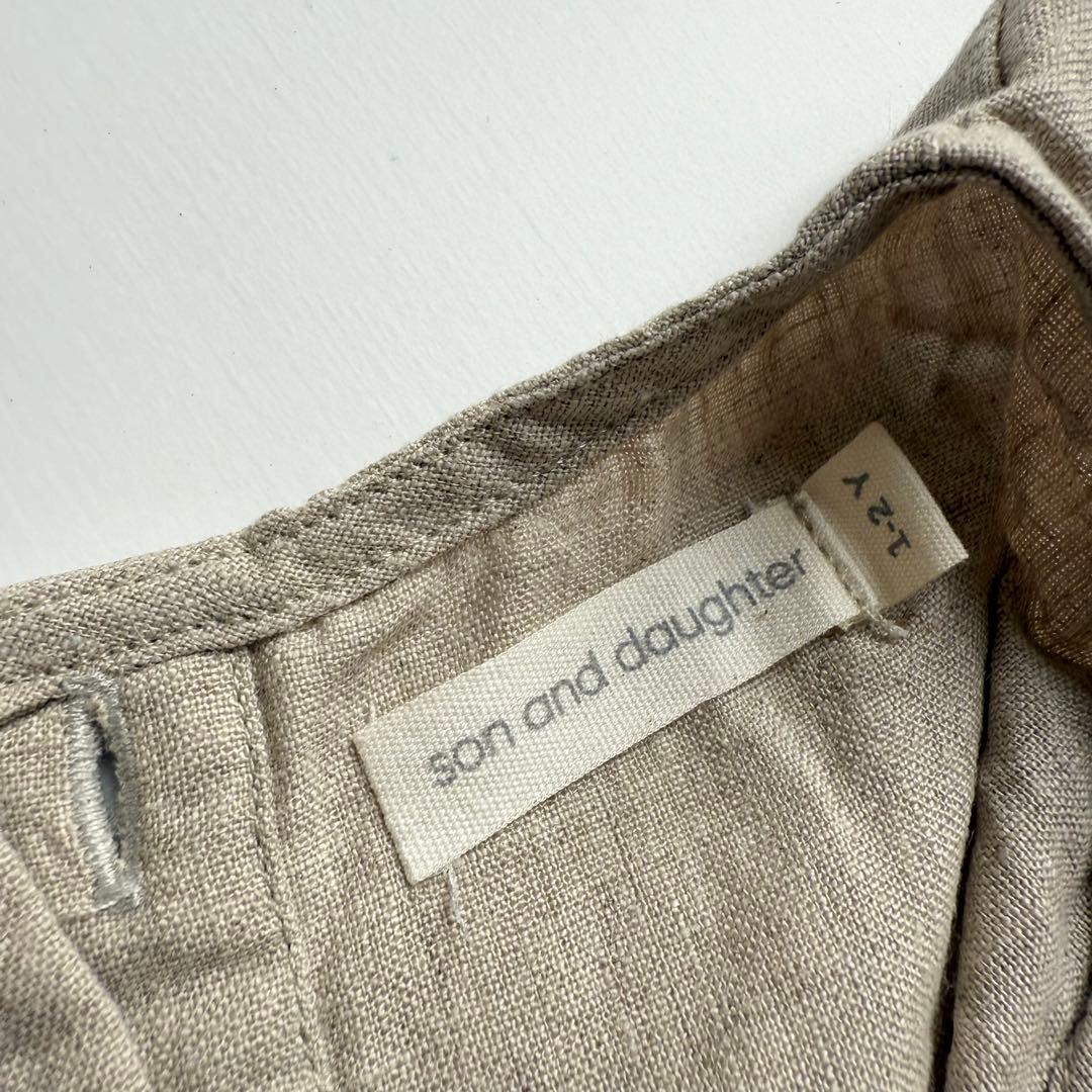 その他 son and daughter Koa Linen Sets Natural