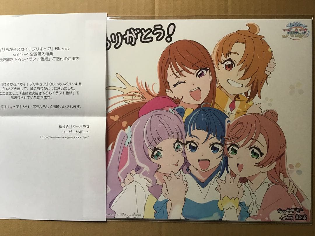 ひろがるスカイ！プリキュア 全巻購入特典 タぺストリー ビックカメラ