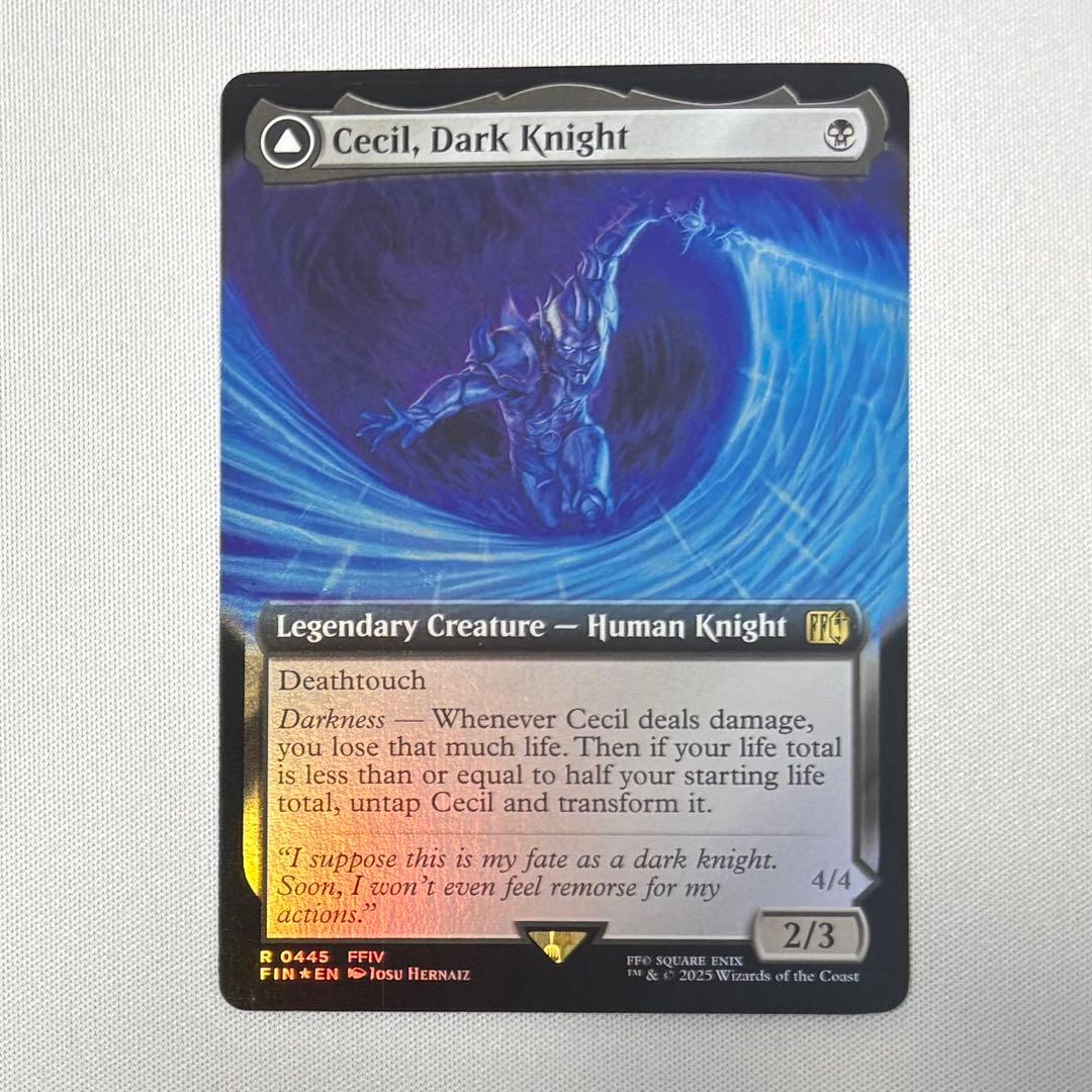 暗黒騎士、セシル 覚醒のパラディン、セシル 拡張 Foil