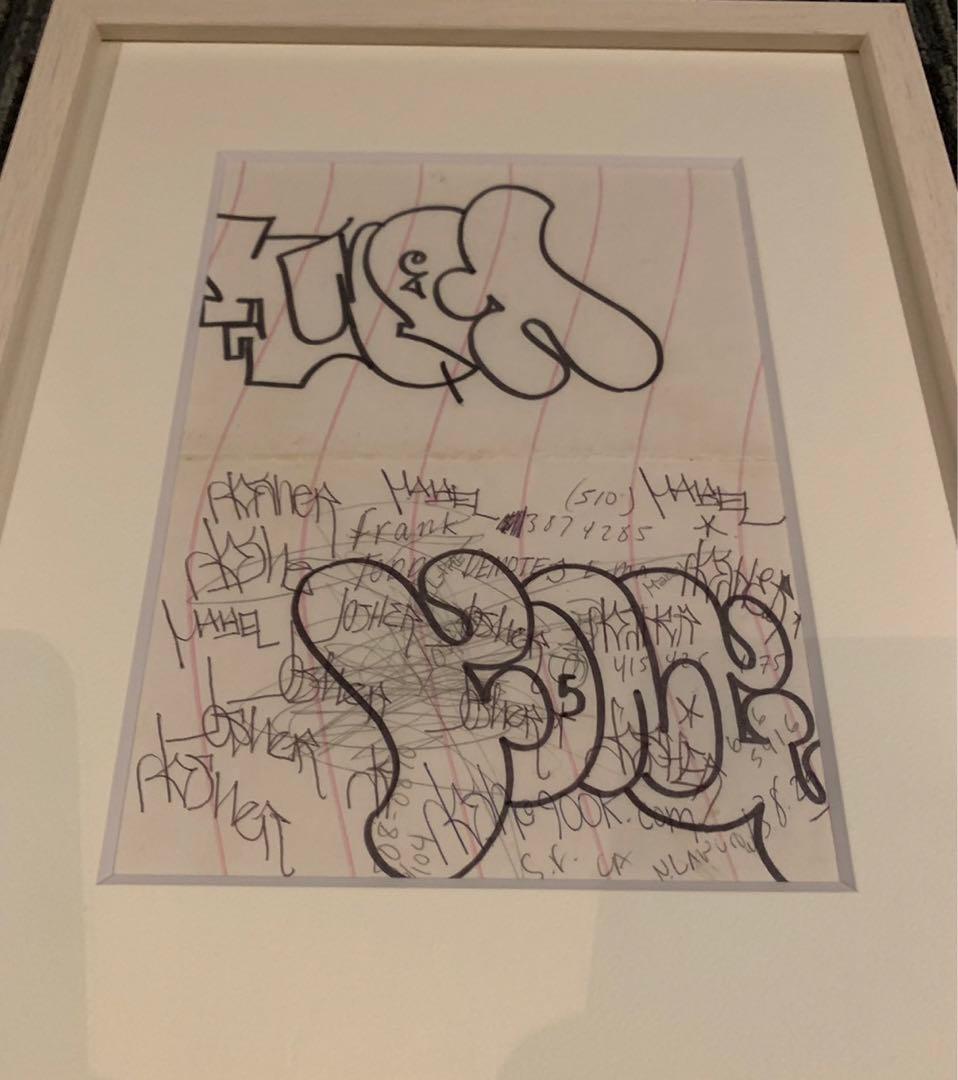 真作 Barry McGee R FONG TWIST バリーマッギー 原画作品 - メルカリ