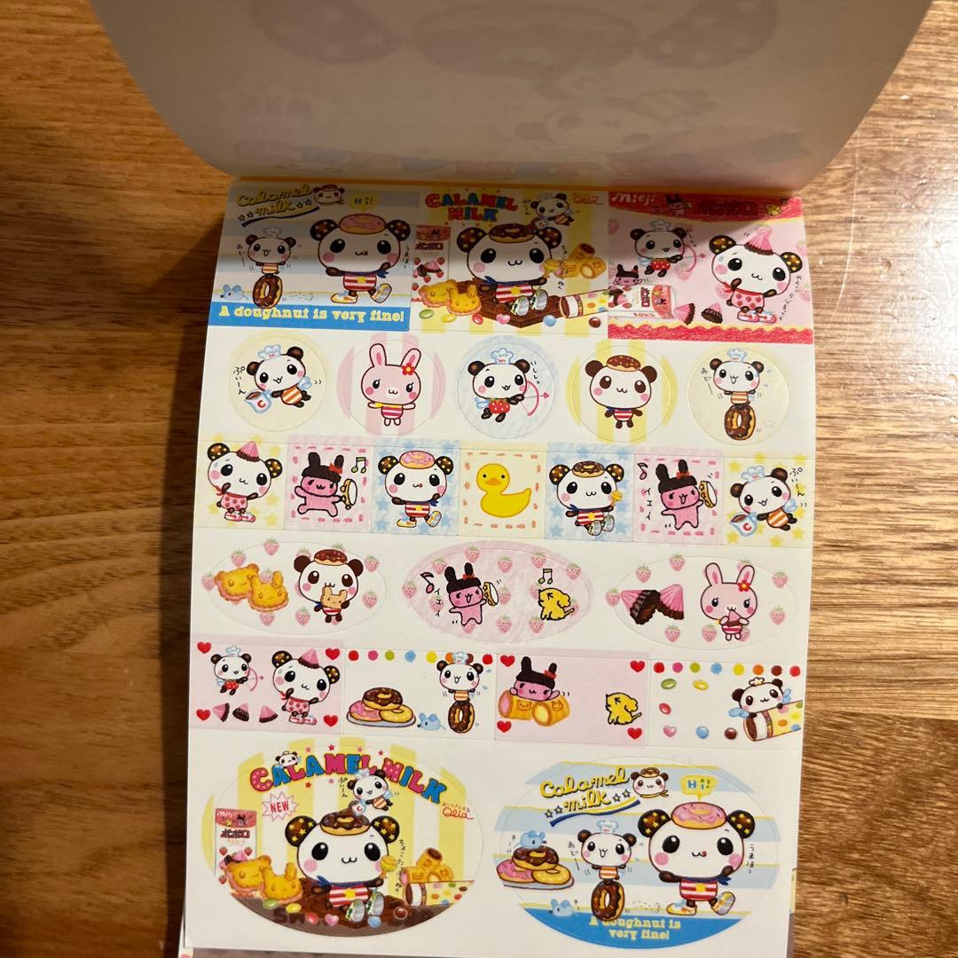 平成レトロ　メモ帳　クーリア　こぱむだ　キャラメルミルク