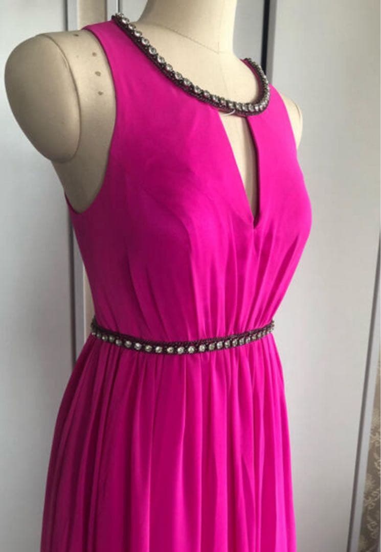 Aスリットラインロングドレス演奏会ステージ誕生二次会パティーキャバ嬢ナイトクラブ