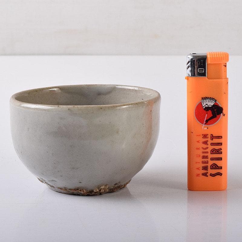 朝鮮美術 李朝 高麗白磁 煎茶碗 C R8431