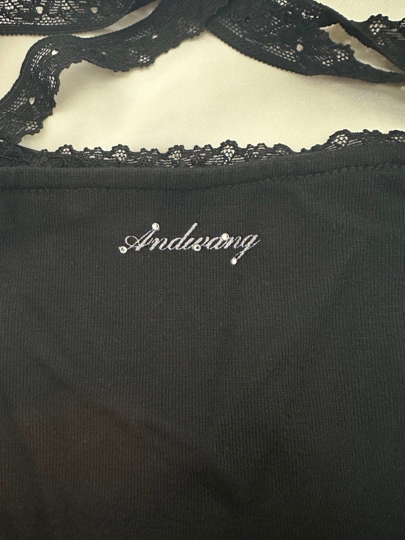 な*）様 ANDWANG Cross lace tanktop
