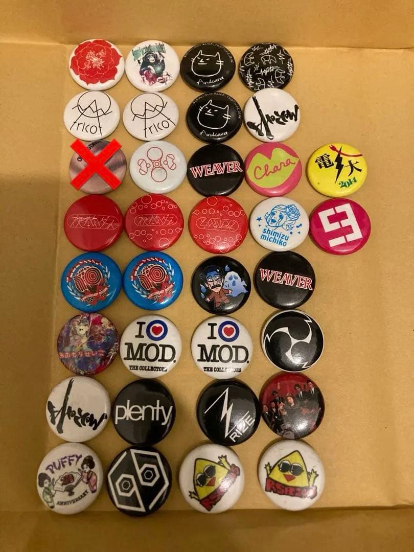 ライジングサンロックフェスティバル 缶バッジ - メルカリ