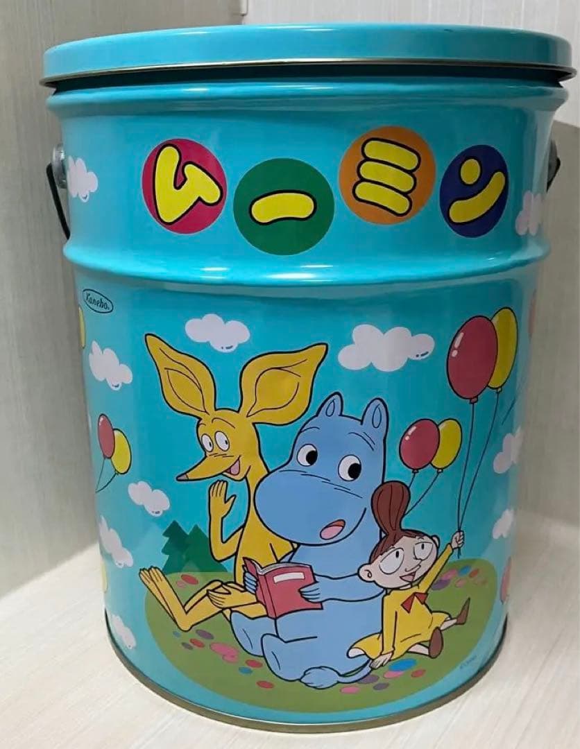 ムーミン お菓子缶 昭和レトロ カネボウ