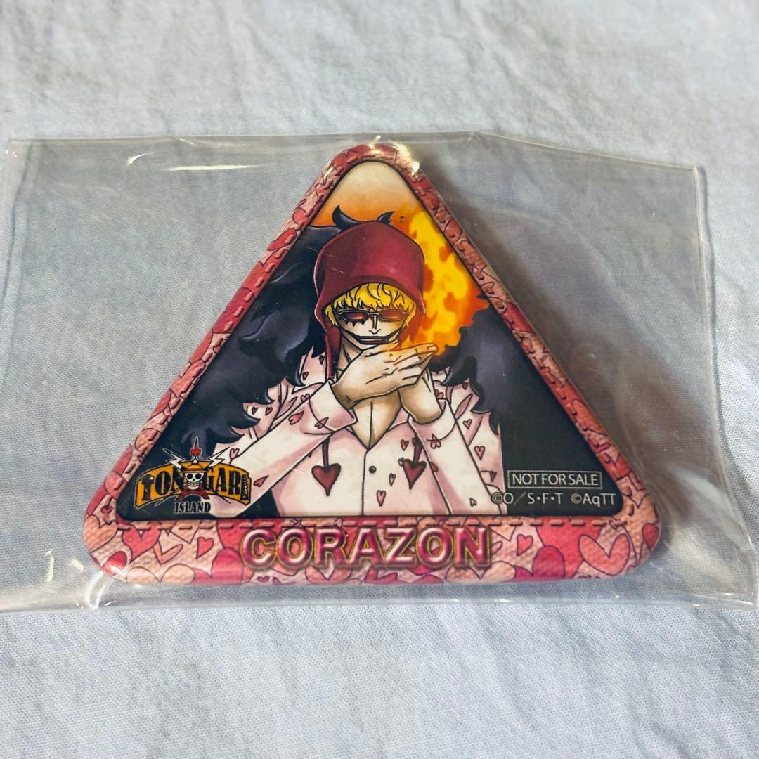 東京ワンピースタワー限定】コラソン トンガリ缶バッジ 2017 - メルカリ