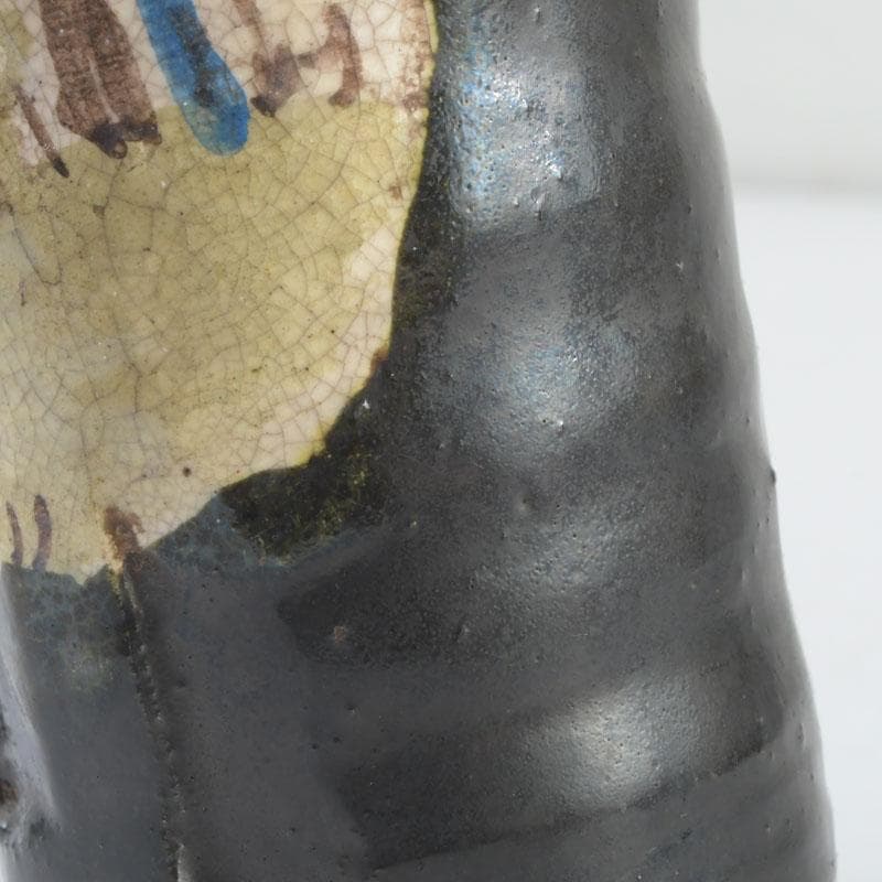 茶道具 尾形乾山 草文 茶入 仕覆付 裏千家八代 又玄斎極め