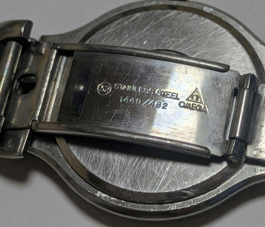 ゆ*ち様 OMEGA アナログクォーツ 195.031G◆390.1610腕時計