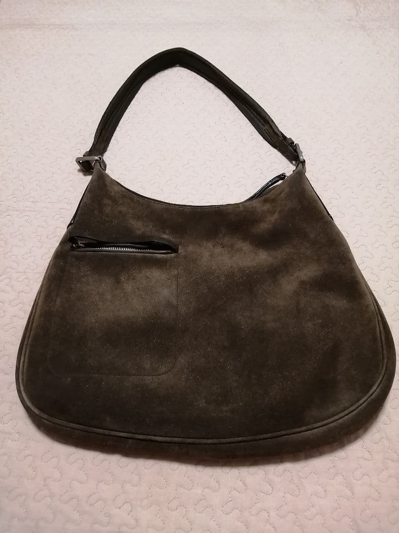 PRADA プラダ　ワンショルダー　ショルダーバッグ　スエード