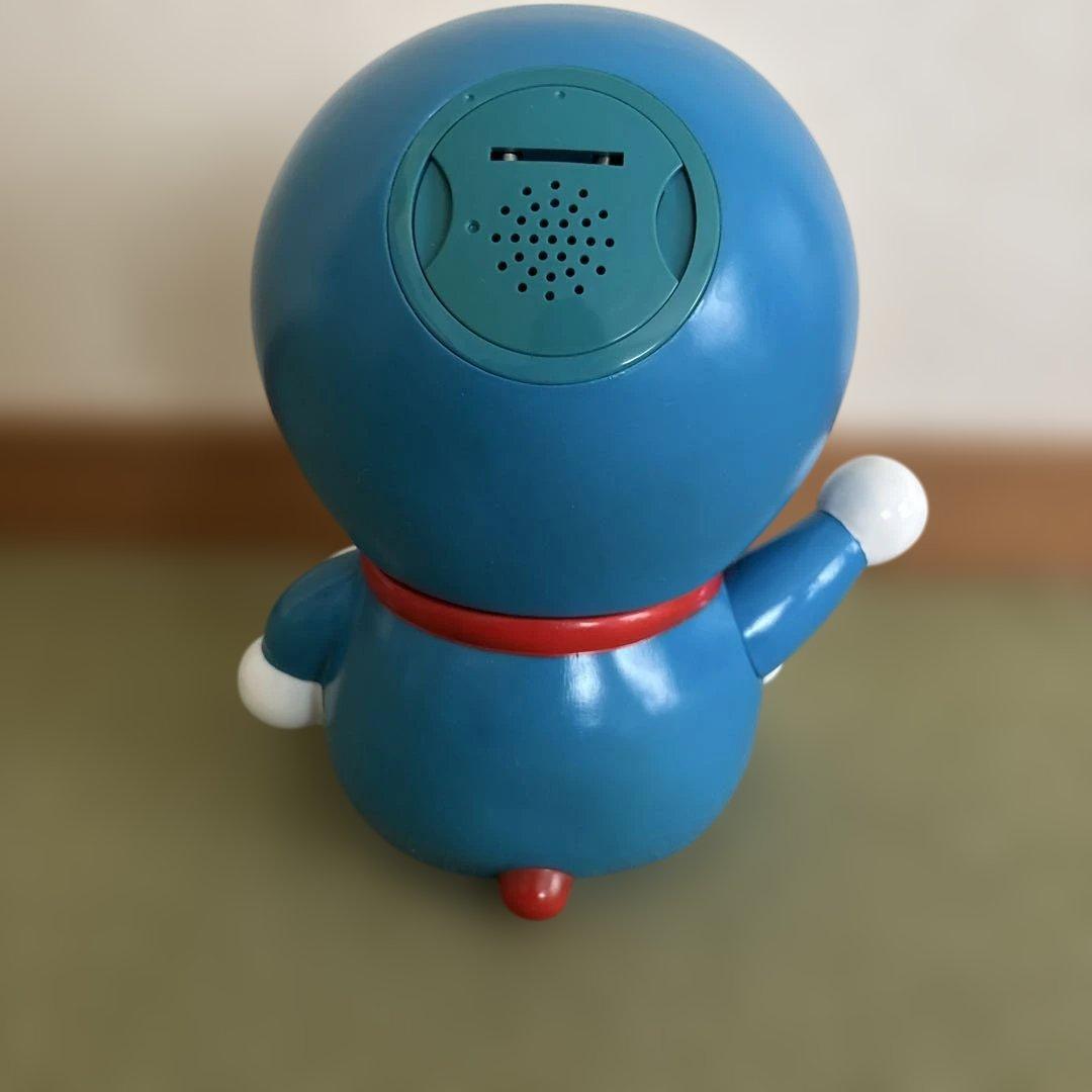 レトロ 音声機能付きドラえもん 貯金箱 - メルカリ