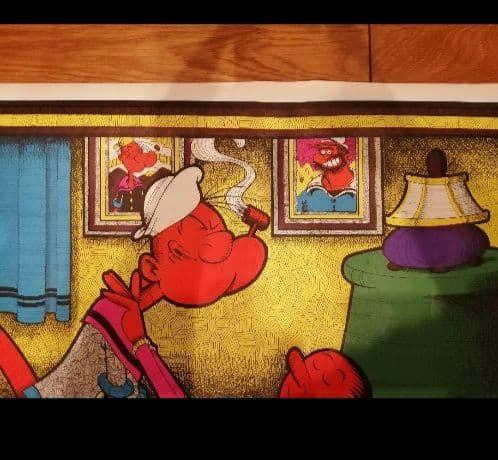 希少✨】イージーライダー ポパイ&オリーブ ヴィンテージポスター レア