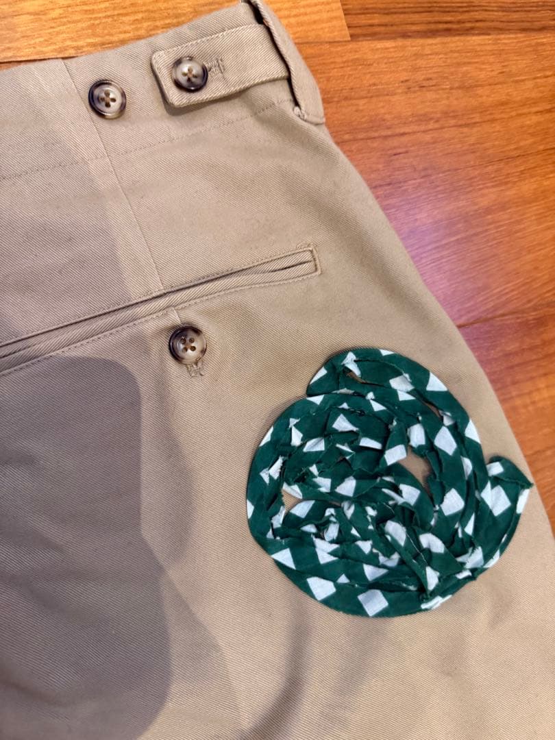 FAF 刺繍チノパンツ サイズ2