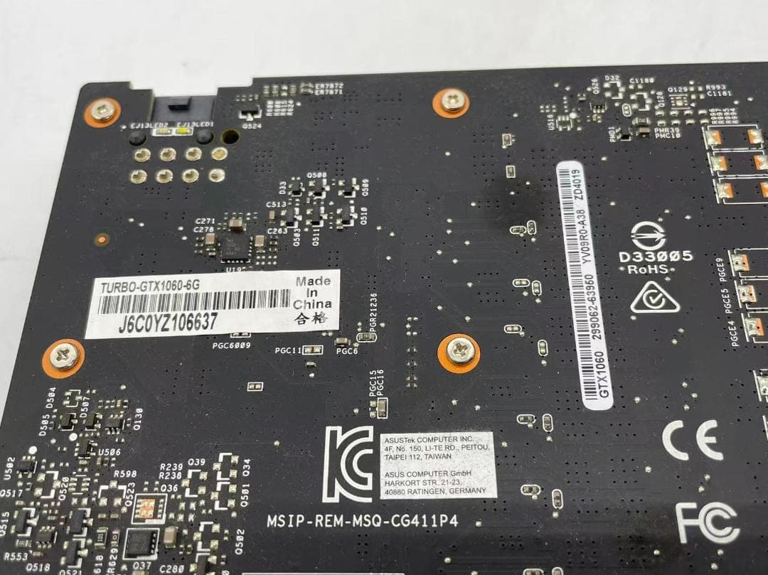 値下げ ASUS TURBO GTX1060 6gb グラフィックボード - メルカリ