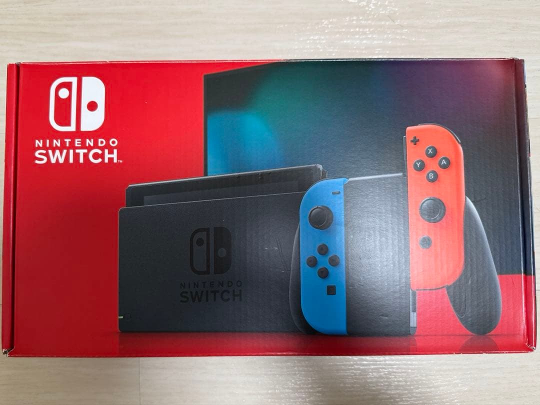 【即日発送可】nintendo switch 本体 32GBメモリー付き
