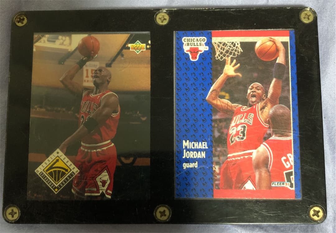 MICHAEL JORDAN カード SET 2枚組 ジョーダンの通販はau PAY