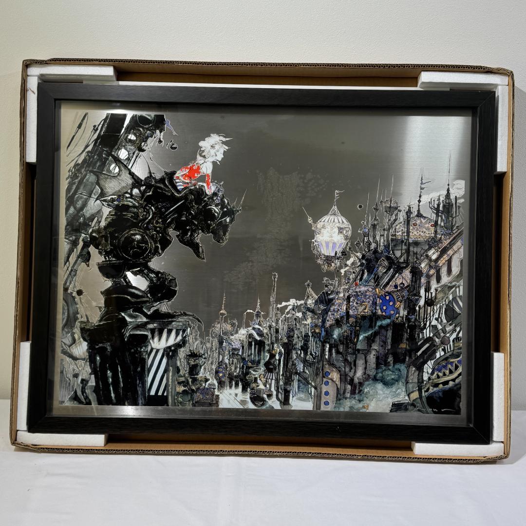 天野喜孝　FF6 街DX 版画 ティナ 魔導アーマー ファイナルファンタジー