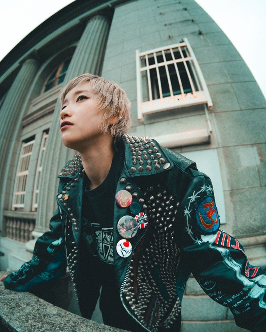 幻 激レア vintage 鋲ジャン スタッズ ライダース レザージャケット