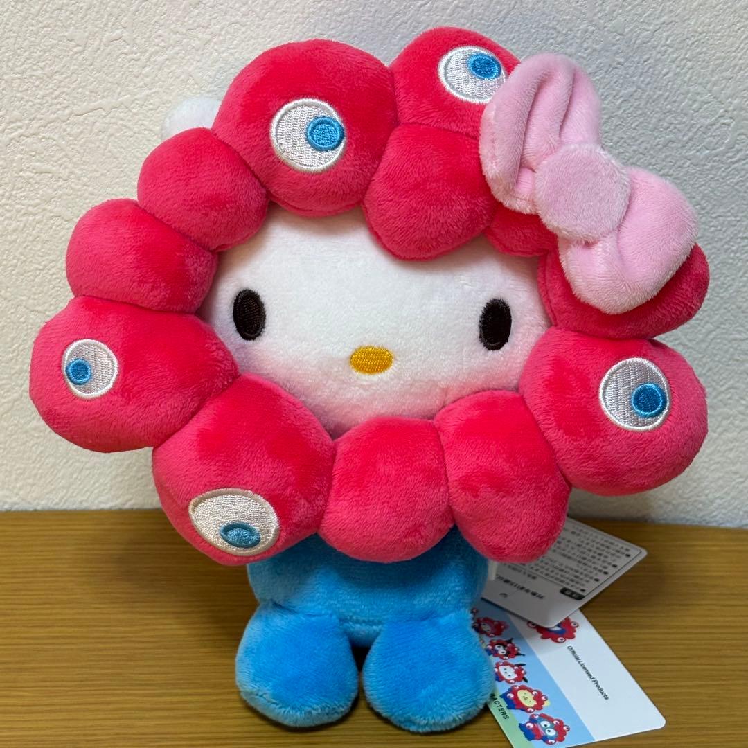 ミャクミャク キティちゃん 万博会場限定 ぬいぐるみ M 完売商品