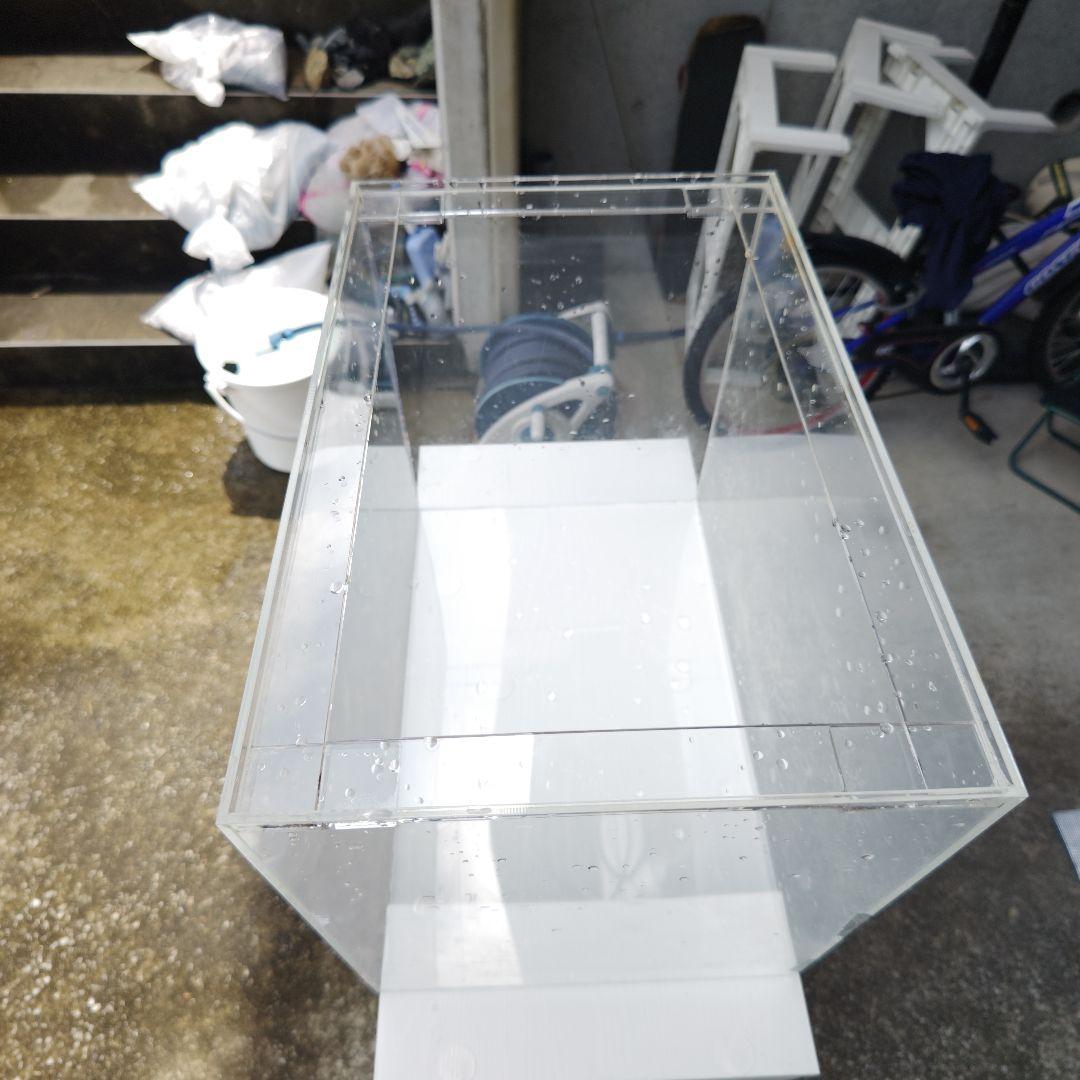 ◇送料込◇【メーカー不明】アクリル水槽 長方形 高透明45×30×36