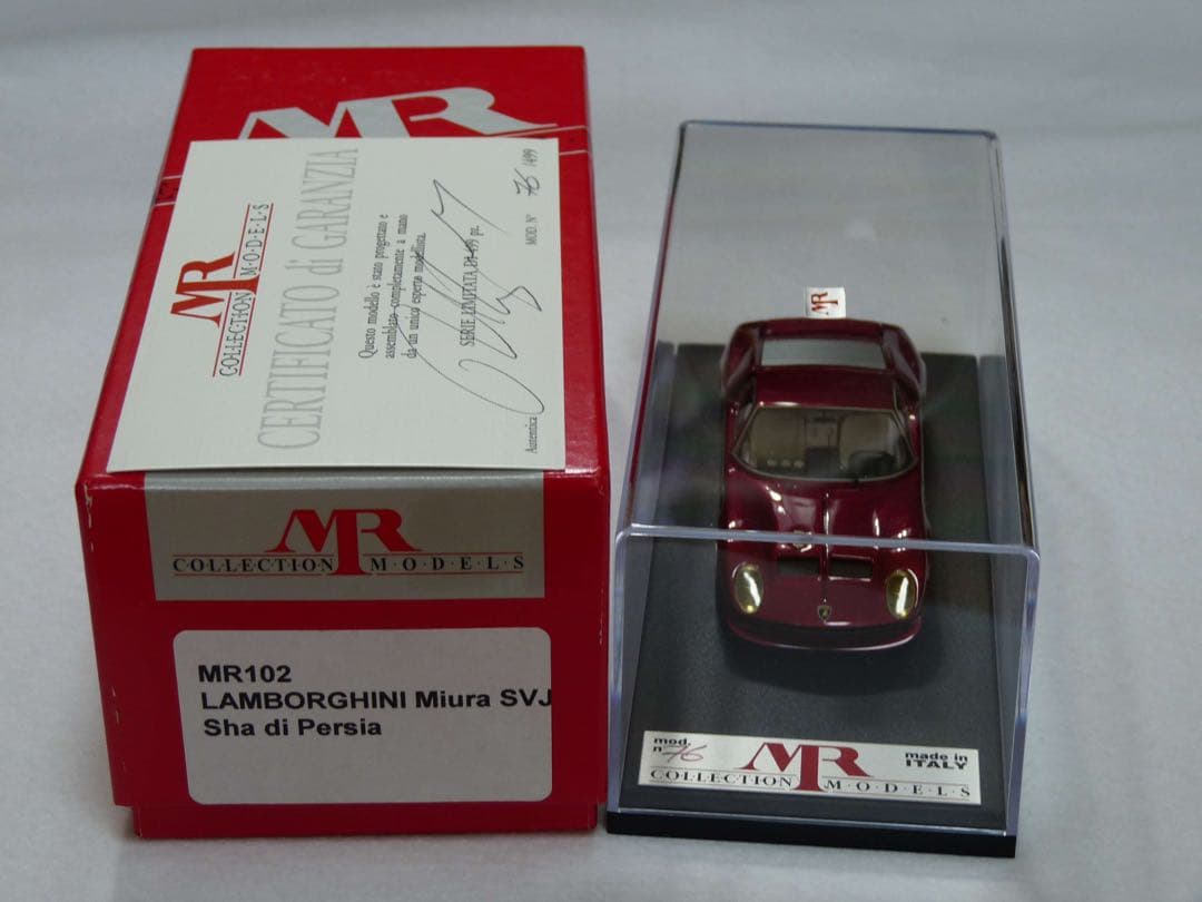 MRコレクション　ランボルギーニ　ミウラ　SVJ Sha di Persia