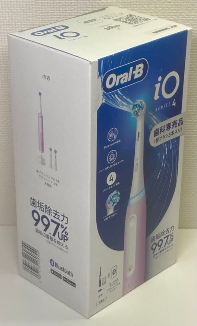 未使用 BRAUN Oral-B iO4 iOG41A60LVPH 電動歯ブラシ