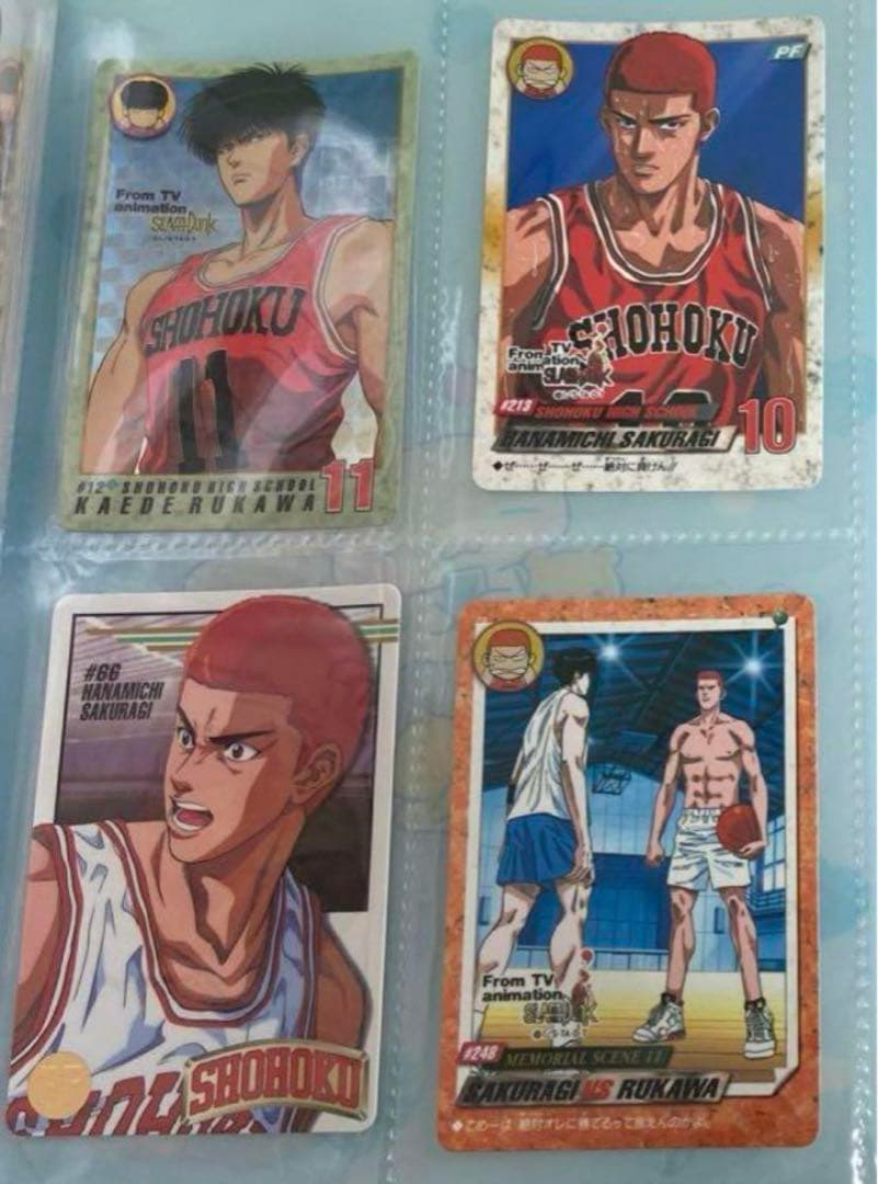 SLAMDUNK 桜木 流川 カードセット 映画 コースター 25点 まとめ売り
