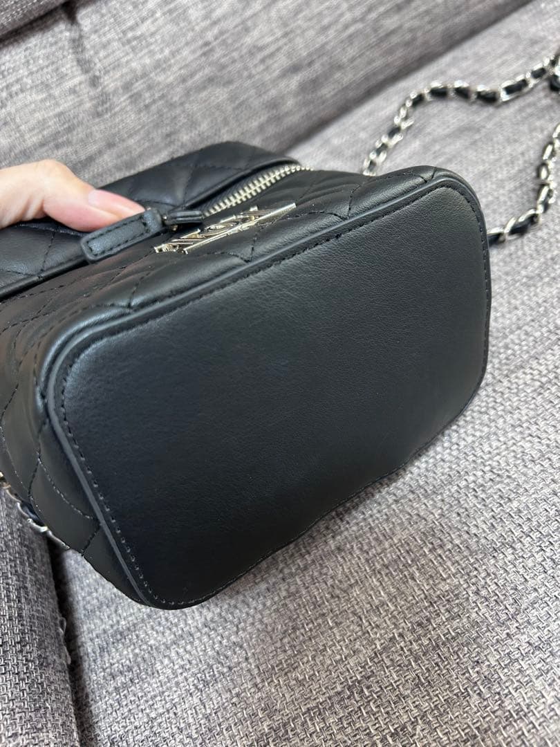 キルティングスクエアミニバッグ