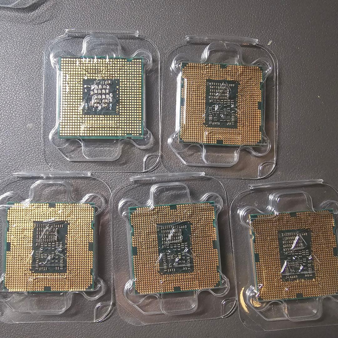大量ジャンクCPU詰合せ】Intel CPU 複数 CPU 複数 【大量ジャンクCPU