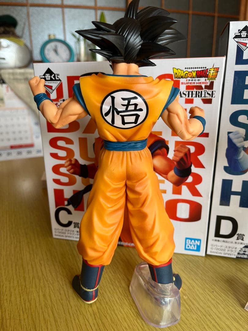 N*T様 一番くじドラゴンボール スーパーヒーロー 悟空 ベジータ フィギュアセ