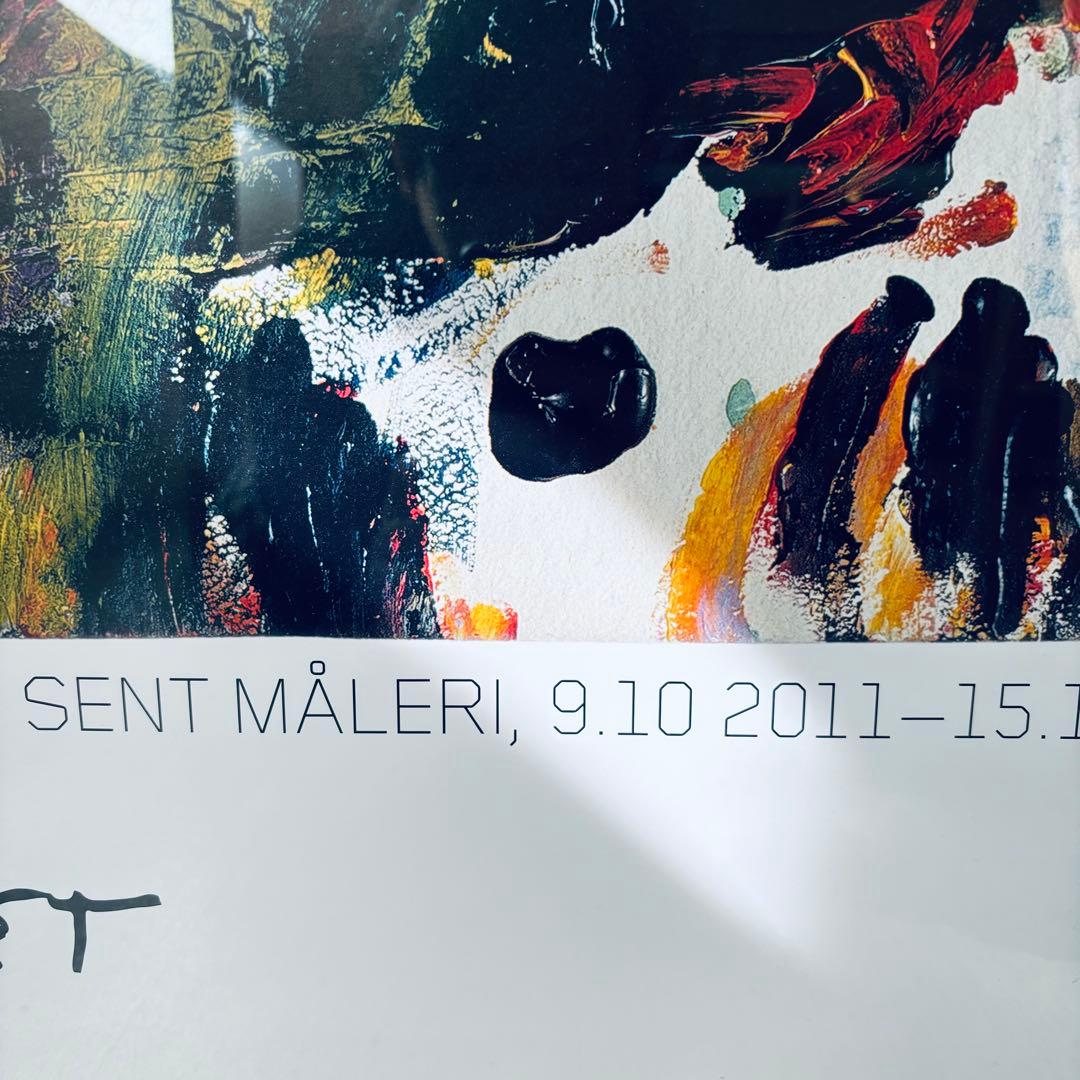 スウェーデン限定 画家『サイ・トゥオンブリー Cy Twombly』ポスター