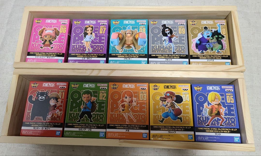 ワーコレ 第二弾熊本ワンピース像 全10種 コンプリートコレクタブル