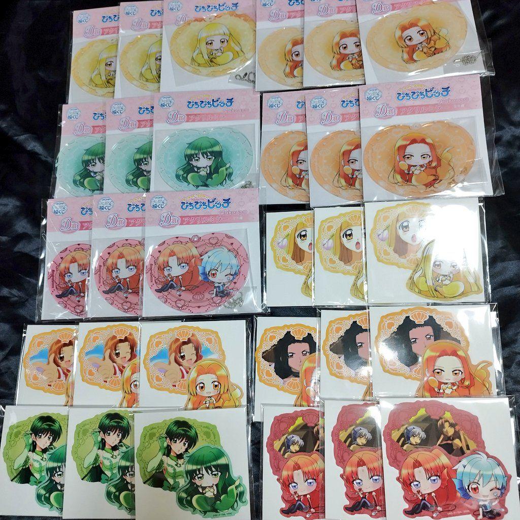 ぴちぴちピッチ フクヤ キャラ福くじ セット アクスタ アクリルスタンド