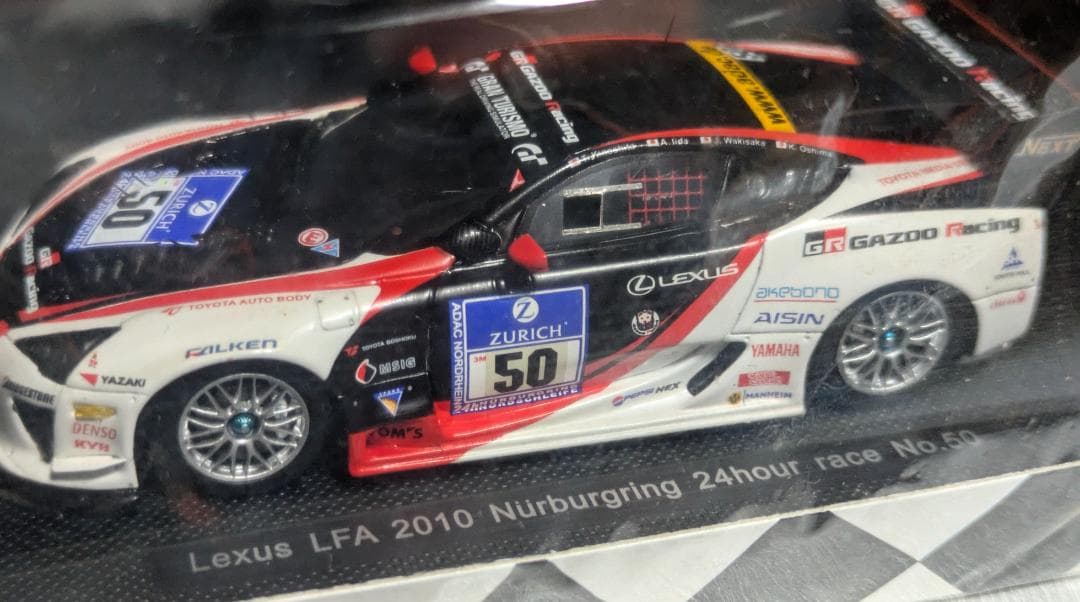 エブロ 1/43 LEXUS LF-A ニュル24時間 2010 2台まとめて - メルカリ