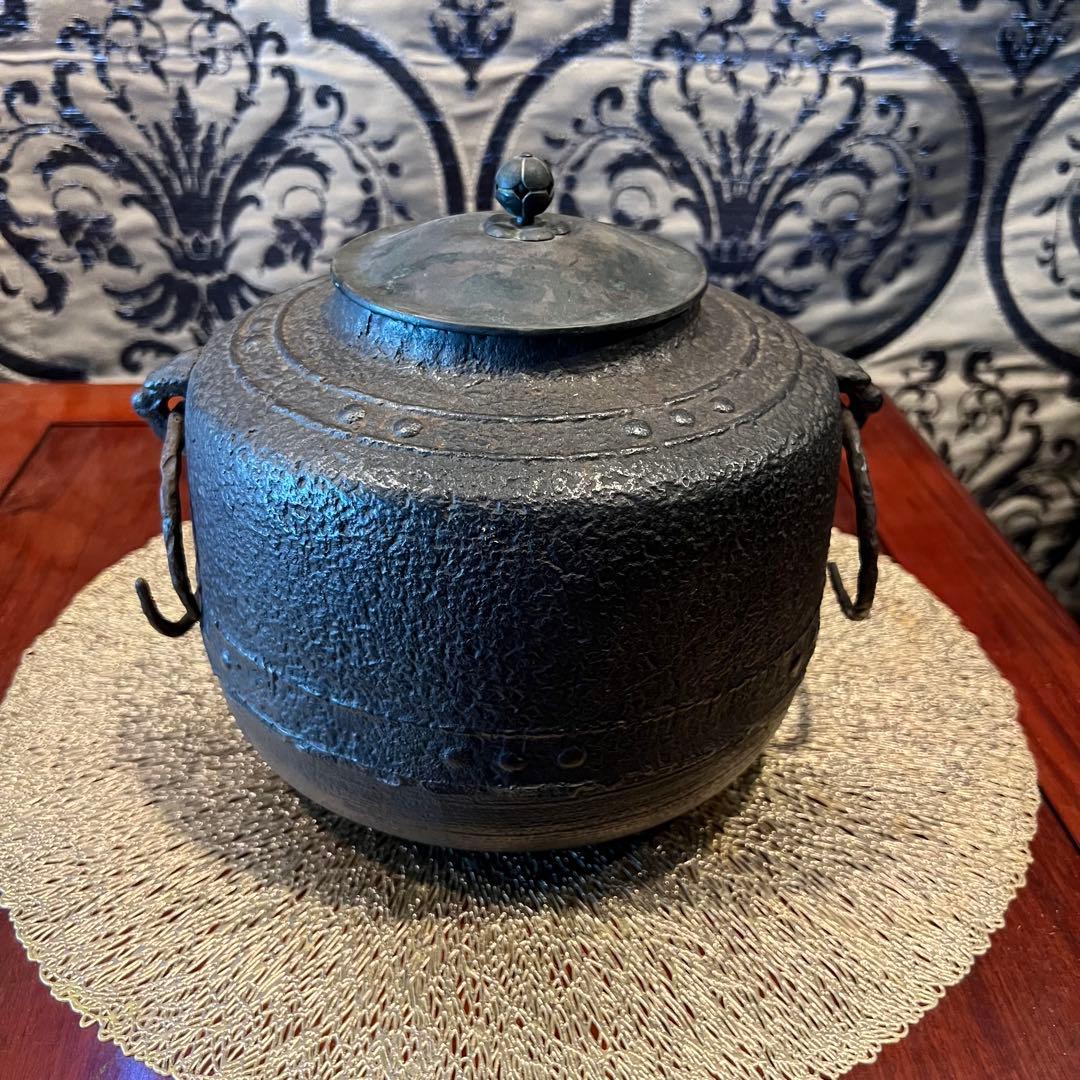 釜 伝統工芸 茶道具 茶釜 茶の湯釜 Japanese Traditional
