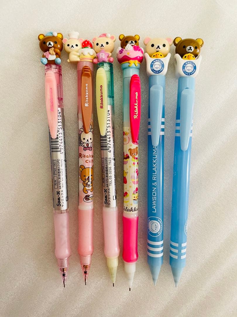 リラックマぱくぱくアクションボールペン平成レトロ文房具グッズ人形