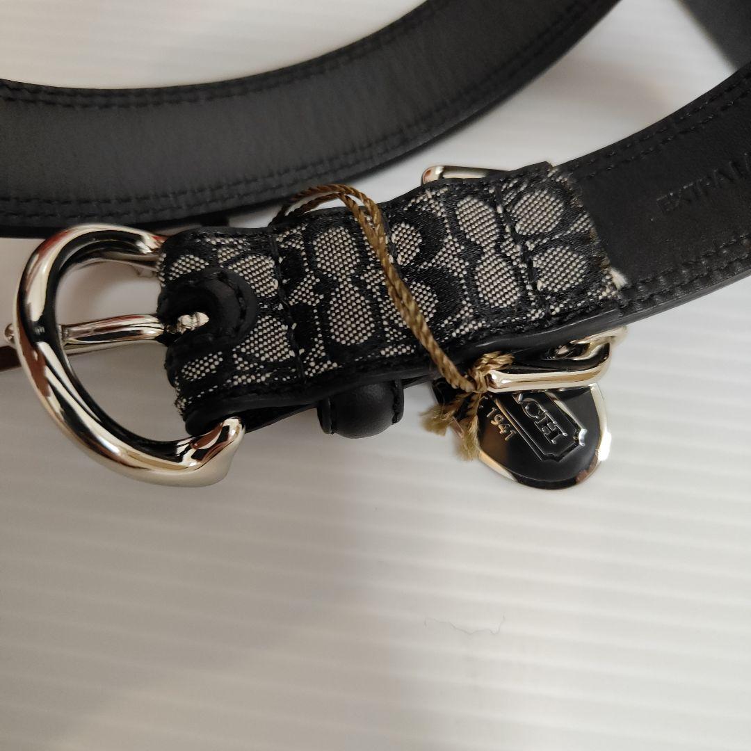 新品未使用 コーチ COACH 犬 首輪 大型犬 XL レア シグネチャー