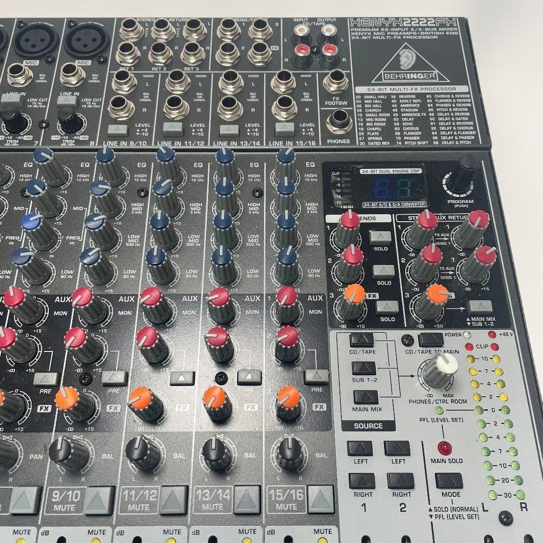 BEHRINGER アナログミキサー XENYX 2222FX 送料無料 匿名