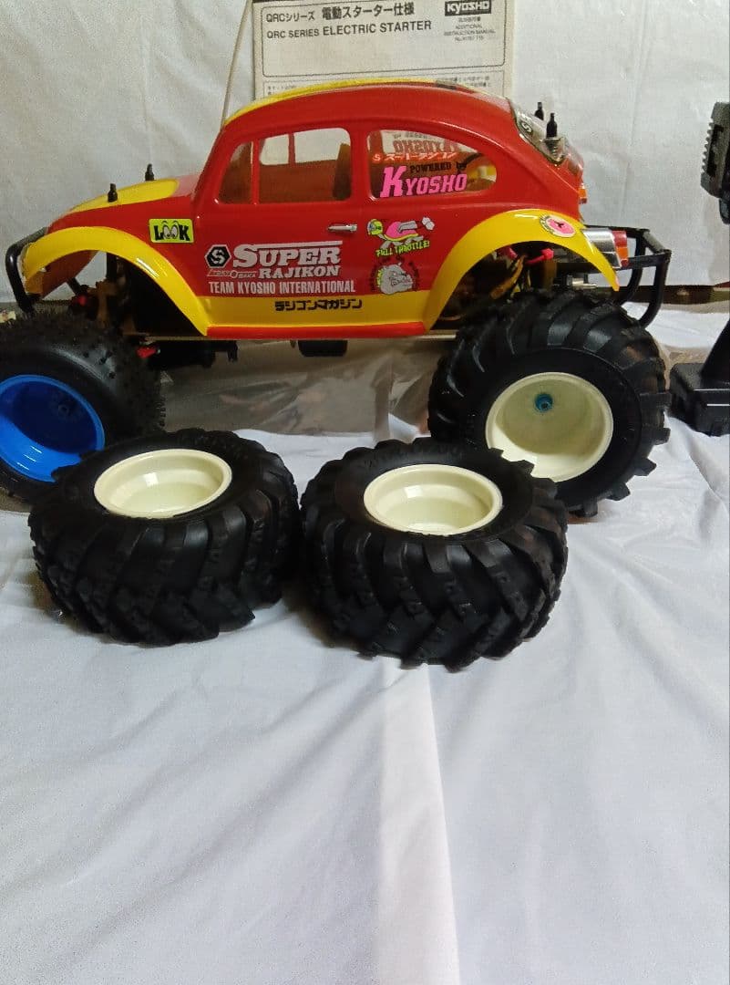 京商ラジコン フィールド バハ ビートル エンジンカー フタバプロ付き