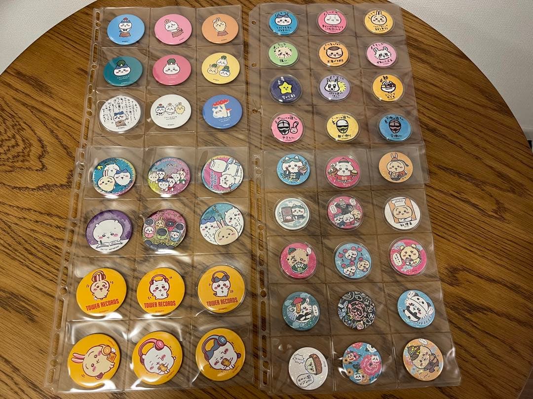 ちいかわ　缶バッジ　ノベルティシール