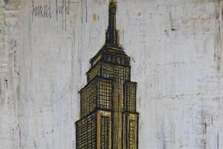 ベルナール・ビュッフェ,NEW YORK-Empire State Buildi