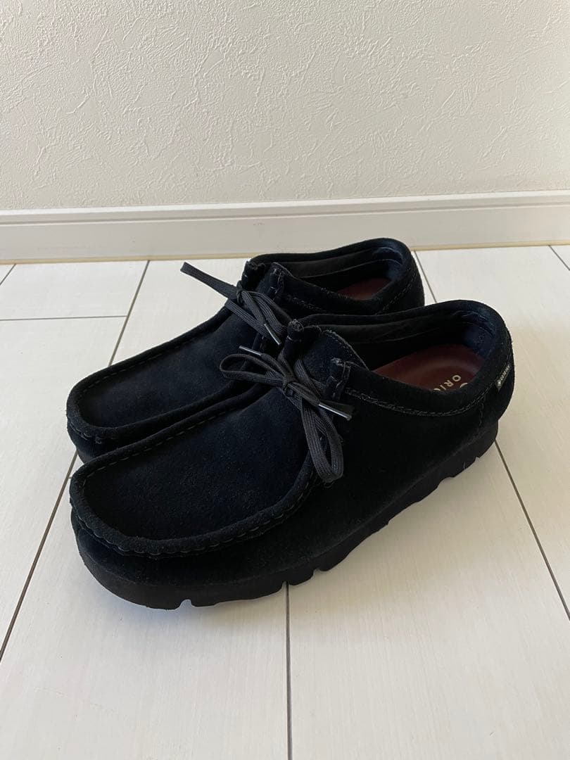 【Clarks】Wallabee GTX UK8 26.5cm相当 ゴアテックス